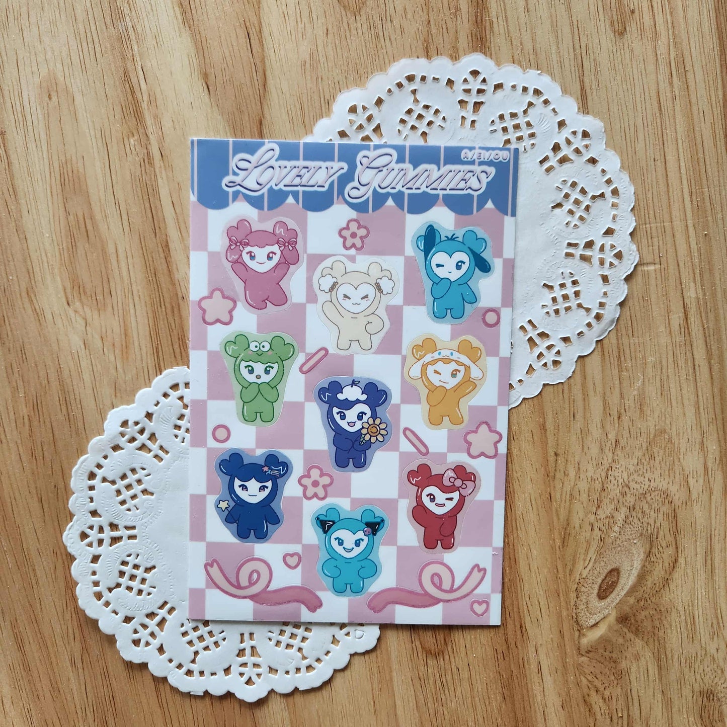 Twice Lovely x Sanrio Sticker Sheet