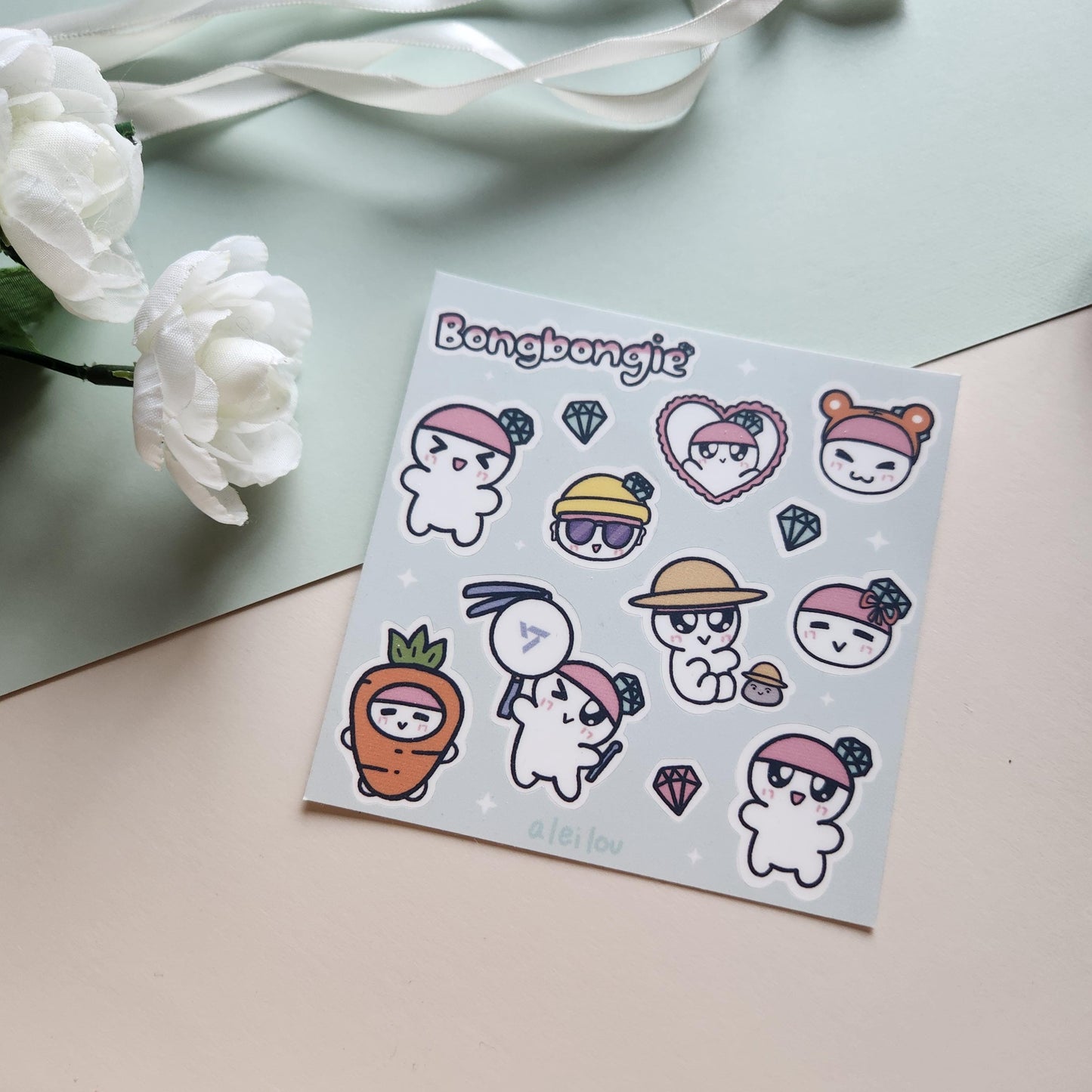 SVT Bongbongie Sticker Sheet