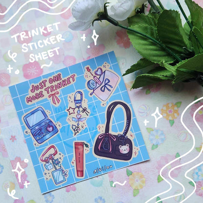 Just One More Trinket Sticker Sheet
