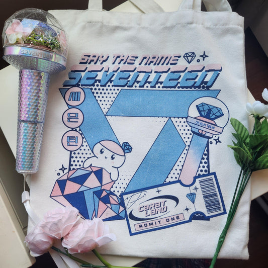 Seventeen Canvas Tote bag