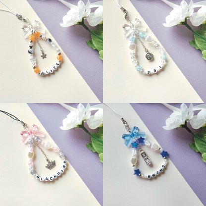 KPOP Phone and Lightstick Loop Charm (FINAL SALE)