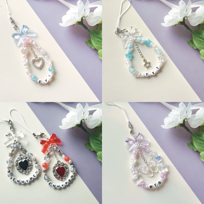 KPOP Phone and Lightstick Loop Charm (FINAL SALE)
