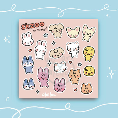 SKZOO Lil Guys Sticker Sheet