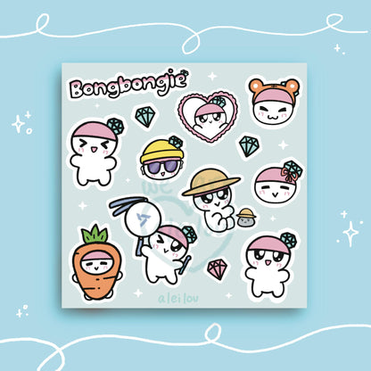 SVT Bongbongie Sticker Sheet
